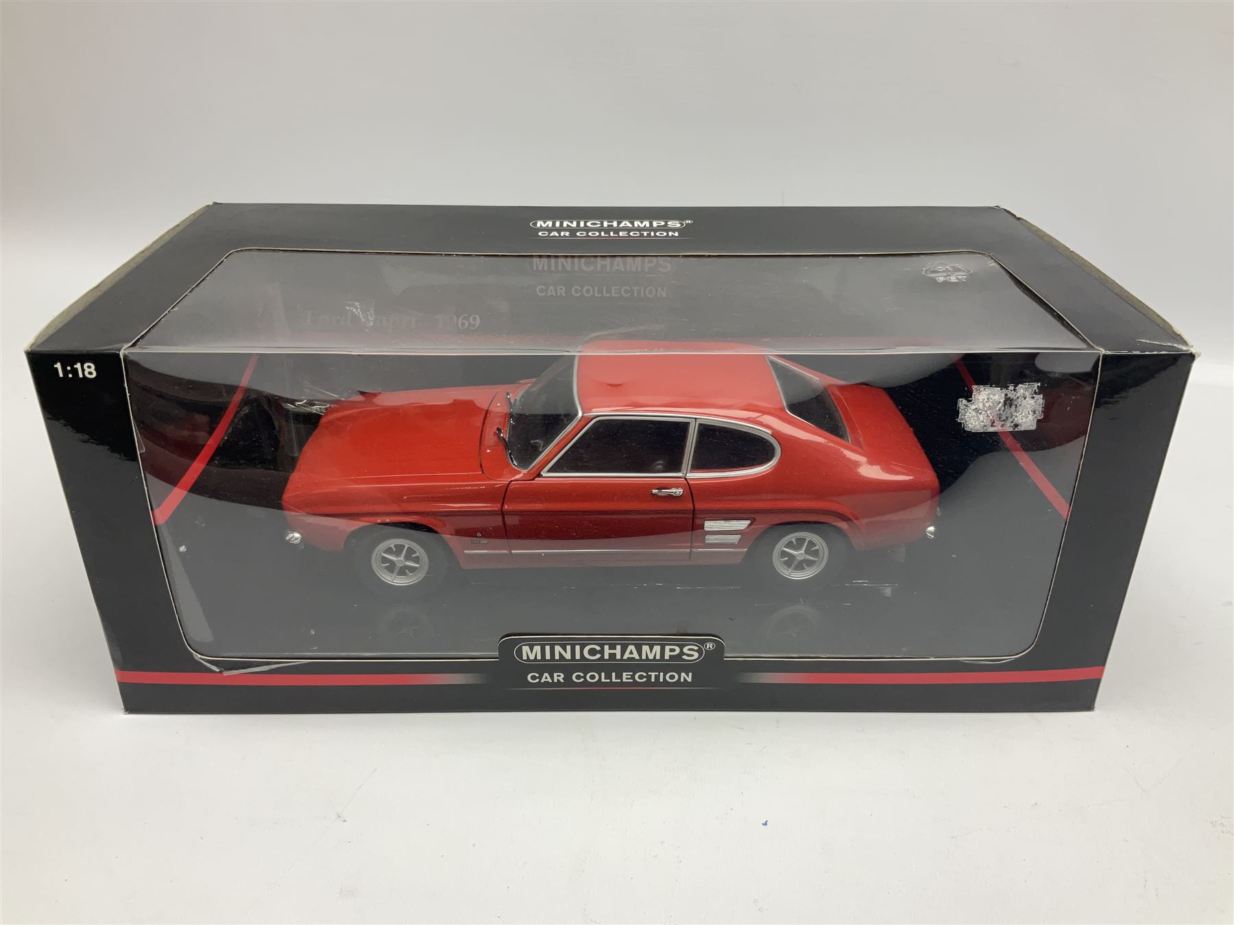 ミニカー MINICHAMPS Ford Capri 1969 Minichamps 1/43 Scale F0R20008 - 1969 Ford Capri 100 Years - Met