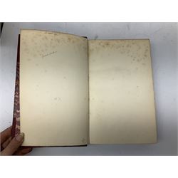 Histoire De Saint Bernard Et De Son Siecle par Le R.P. Marie-Theodore Ratisbonne. 1864 Paris. Two volumes; Nouveau Commentaire Litteral, Critique Et Theologique. 1854 Paris. Nine volumes; and Oeuvres De M. Audin. 1845/7 Paris. Eight volumes. All with leather bindings (19)
