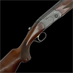 Italian Beretta Model 686 Onyx 12-bore double barrel over-and-under boxlock ejector shotgun, the 74.5cm barrels with ventilated top rib, walnut stock with chequered pistol grip and fore-end, single selective trigger Fore-end no.38044 Barrels no.5314 Action no.F38044B; together with set of five chokes (two fitted) SHOTGUN CERTIFICATE REQUIRED