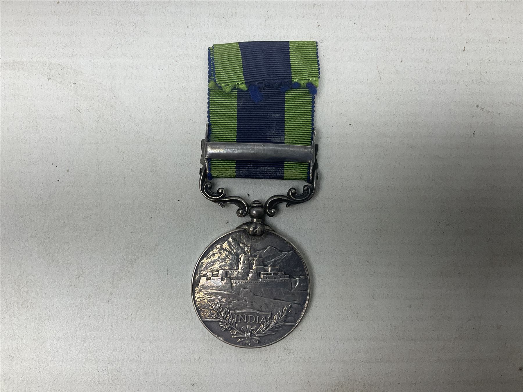 George V India General Service Medal with Burma 1930-32 clasp awarded to 4983 Sep. L. Achhman 1-17 Dogra R.; with ribbon