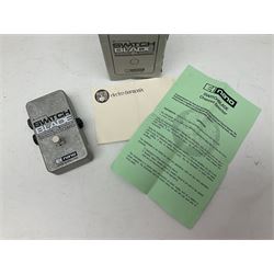 Electro Harmonix Nano Holy Grail guitar pedal and an Electro Harmonix Switch Blade channel selector