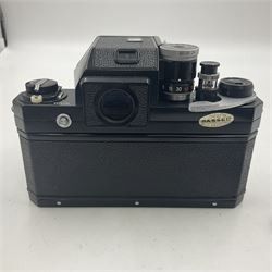 Nikon F Photomic Tn camera body, serial no. 6876146, circa 1967 with 'Nikon NIKKOR-S.C Auto 1:1.4 f=50mm' lens, serial no. 1446384 