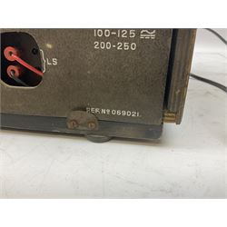 1950s Telefunken Deutschland TFK Model 2663WK radio in mahogany case with Bakelite knobs, Rees Mace Marine walnut cased radio, W50cm H34cm D26cm, together with 1955 Kolster-Brandes KB LR10FM radio and Hacker Mayflower II radio (4)