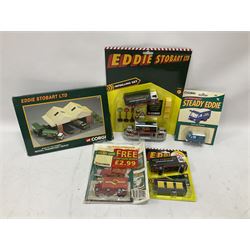 Over twenty Eddie Stobart promotional and advertising models/sets by Corgi, Lledo, Vanguard etc; all boxed