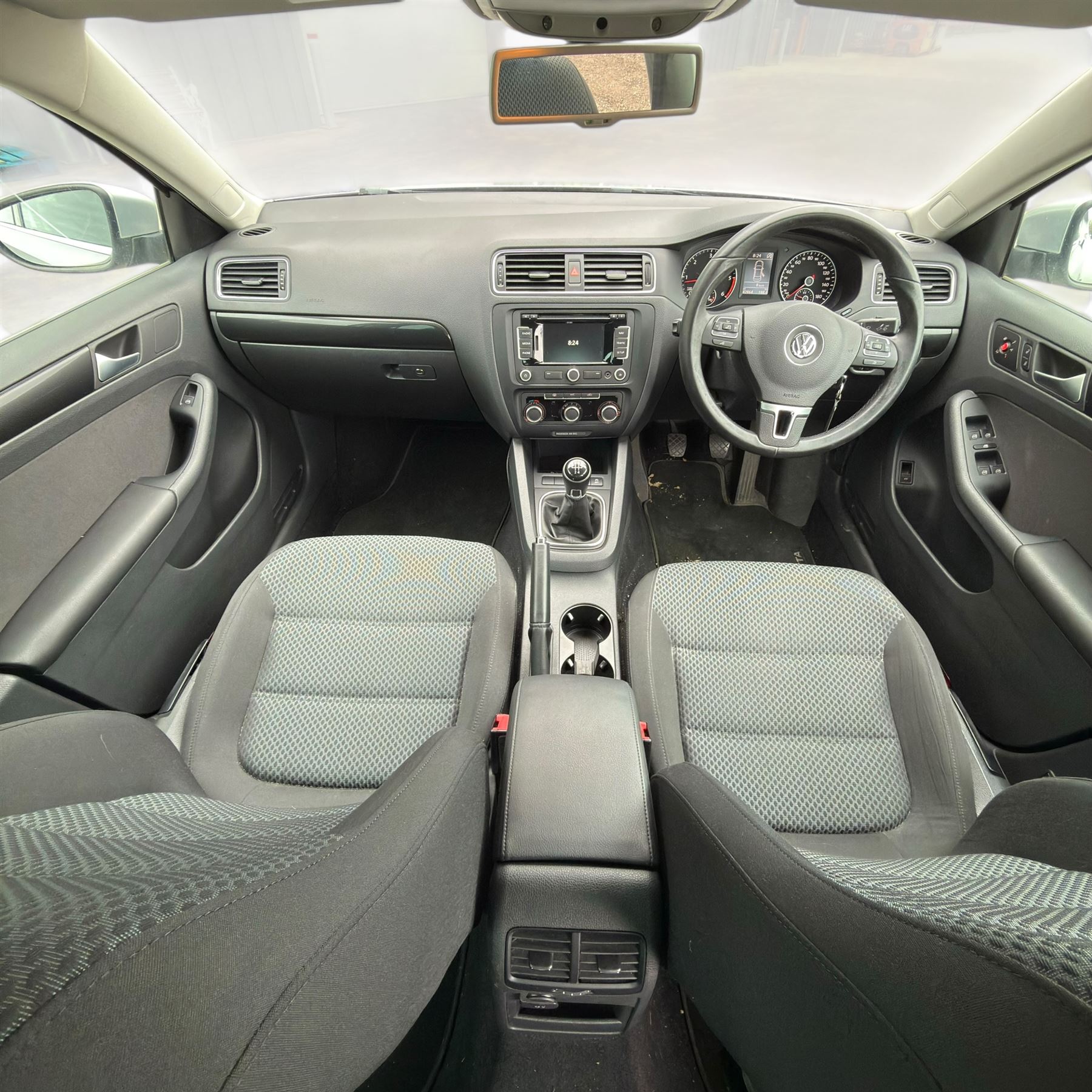 Volkswagen Jetta, 1.6 litre blue-motion diesel, 82000 miles, manual, silver, 2013, (NX63 VVT), MOT till 13 August 2026, £20 road tax, full VW service history, parking sensors, bluetooth - this vehicle is subject to 10% plus VAT buyers premium (12% in total)