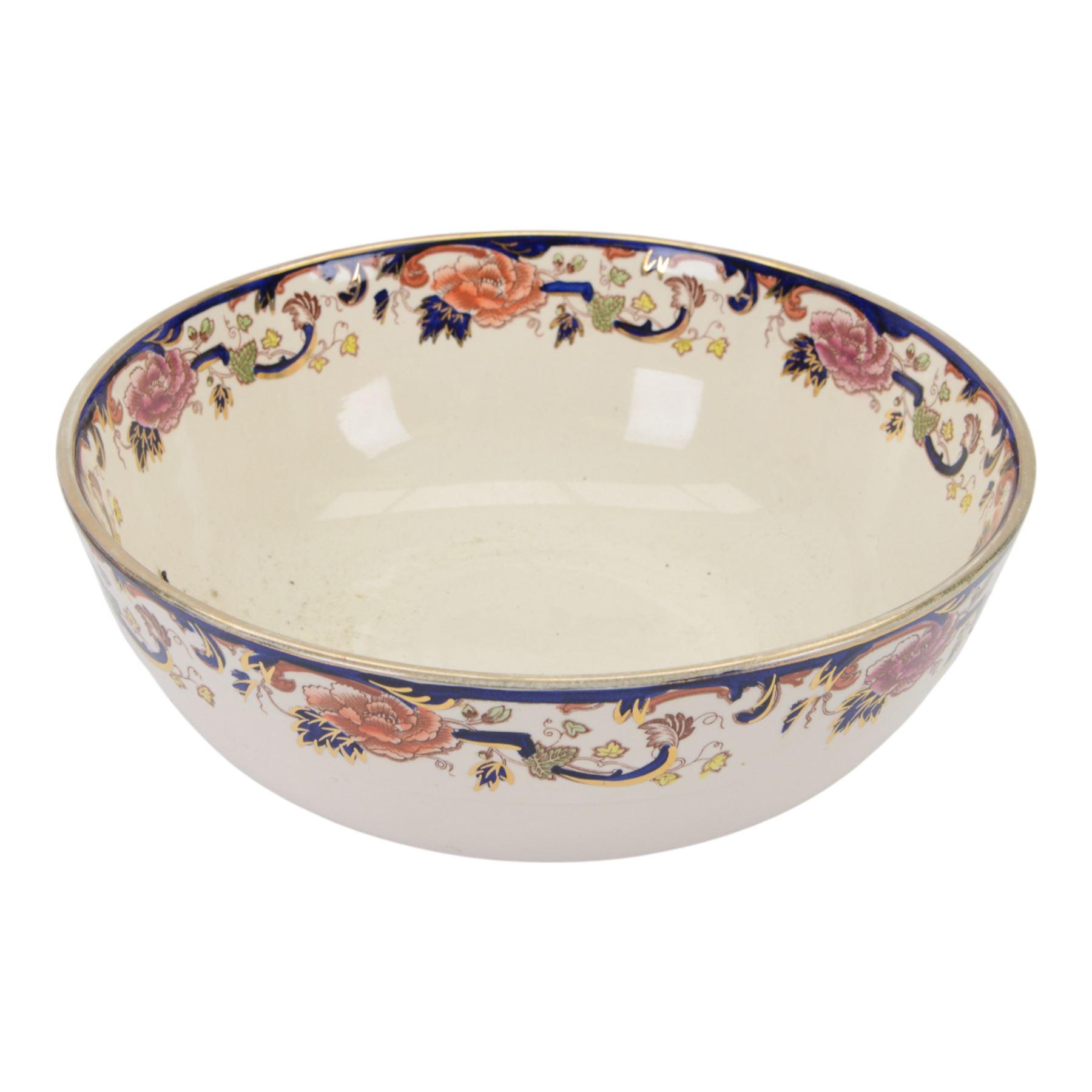 Collection of Mason Mandalay pattern ceramics, to include teapot, jugs, serving bowl, plates etc  