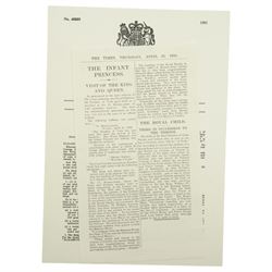 Queen Elizabeth II 'Silver Jubilee' hallmarked sterling silver commemorative stamp ingot, Channel Islands 2002 'The Duke of Wellington' silver three coin set, 2006 'The Queen's Eightieth Birthday Silver Lenticular Medal', Isle of Man 2021 'Silver Proof Sovereign', Danbury Mint 'The 2023 Early Issue Silver Britannia Change-of-Portrait Set', all cased with certificates and a facsimile newspaper etc