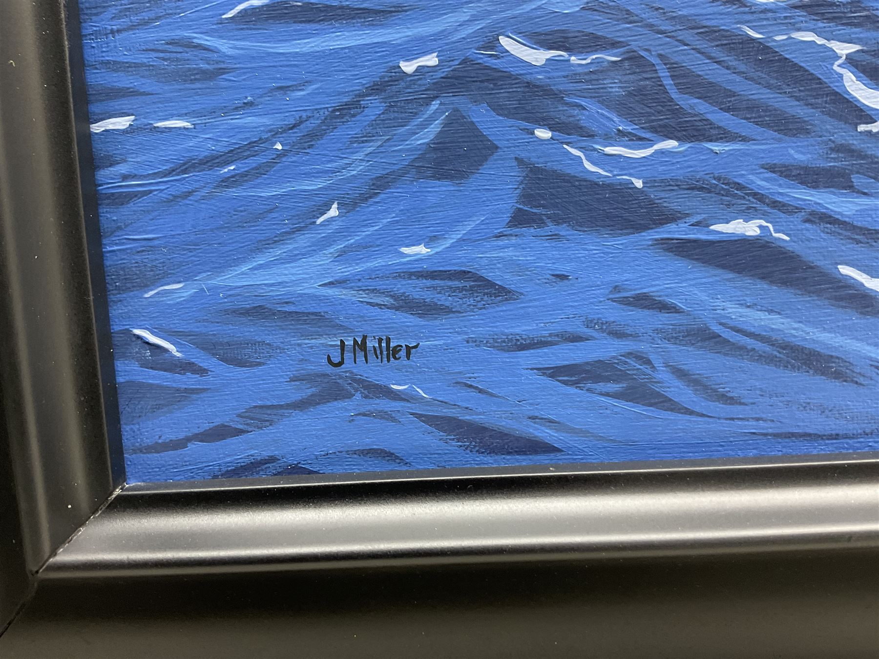 James Miller (British 1962-): 'Hispania D5 Tuiga D3 and The Lady Anne D10 - Semana Clásica de Puerto Sherry 2012', oil on canvas signed, titled verso 75cm x 100cm
