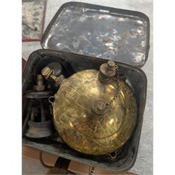 Two Optimus Paraffin stoves