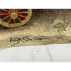 Border Fine Arts, Arriving at Appleby Fair,  B0402 by Ray Ayres, L52cm