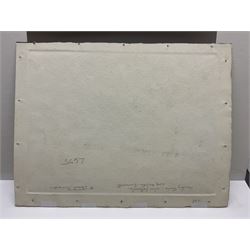 Frederic Stuart Richardson (Staithes Group 1855-1934): 'Hauling Timber above Gatcombe - Long Ashton' Somerset, set three watercolours signed in the margin, titled verso 21cm x 29cm (3) (mounted)