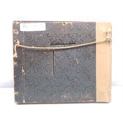 English School (19th century): Lowestoft Fishing Boat off Whitby, oval watercolour unsigned 10cm x 13cm