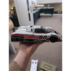 Motorbox Exoto Jaguar XJR-9 IMSA, in white, green and red Castrol livery #60, boxed