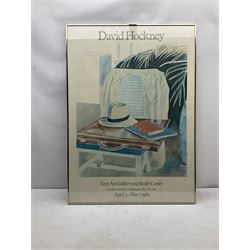 David Hockney (British 1934-): Exhibition poster 