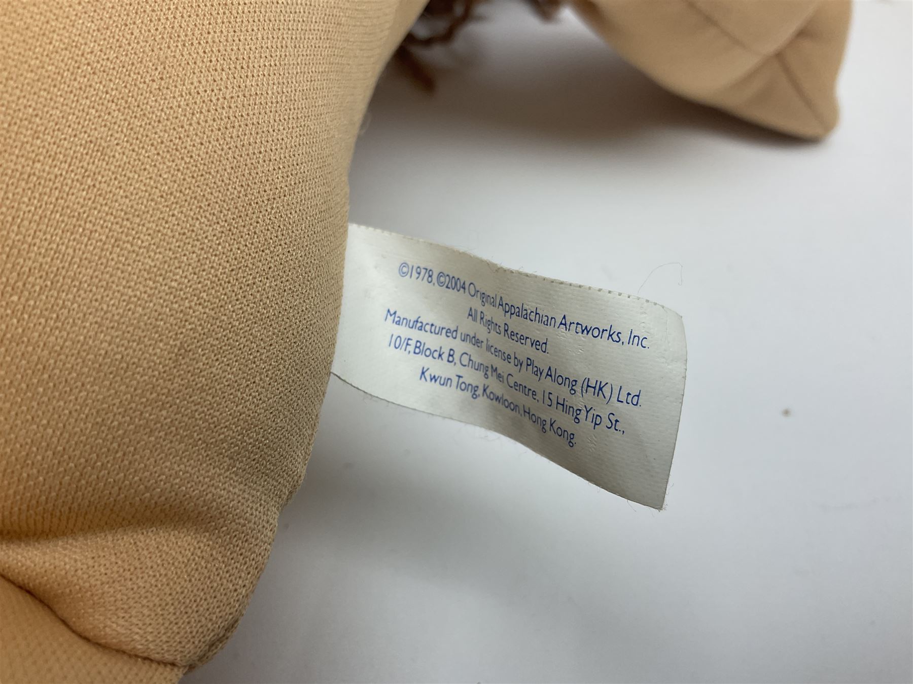 Plush covered soft toy of a swimming duck with squeeze type musical action L17cm; and collection of ten Cabbage Patch type dolls by various makers including Mattel, Hasbro, Appalachian Artworks, Migliorati etc