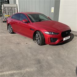 X2 GTS - JAGUAR XE SALOON - 2.0 R-Dynamic HSE 4dr, Automatic ONLY 800 miles

Year: 2019, June
Colour: Firenze Red
Mileage: 800 miles only
Fuel: Petrol
Reg: X2 GTS

As new, with cherished plate, instructions for sale from a local estate.
Buyers premium 10% plus VAT (12% inc.)