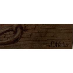 John Dobby Walker (British 1863-1925): The Grote Kerk Dordrecht Netherlands, watercolour signed 37cm x 27cm