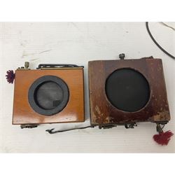 Selection of Brass Camera Lenses, to include Ross London lens 8 1/2 x 6 1/2, Beck Symmetrical lens, etc together with lens holders 