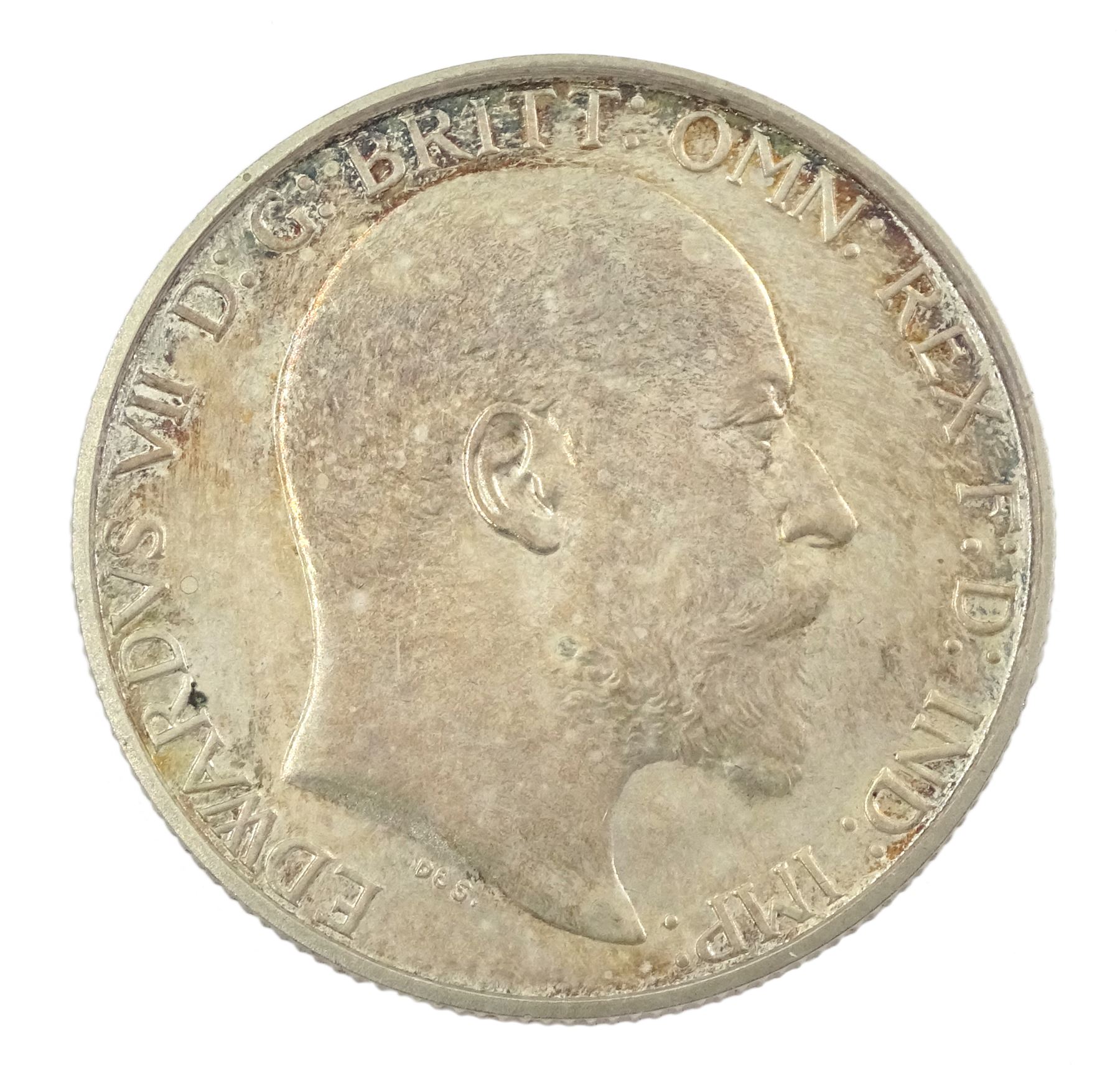King Edward VII 1902 matt proof long coin set, comprising gold half sovereign, sovereign, two pounds and five pounds, silver maundy money set, sixpence, shilling, florin, halfcrown and crown, housed in the official dated case of issue