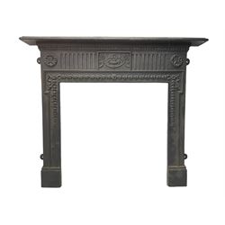 Adam design - cast iron fire surround, m