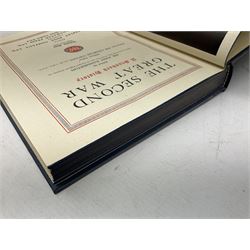 The Great War  by H W Wlison. 13 volumes. 1914-19;The Second Great War by Hammerton. 9 volumes; and The Second World War by Winston Churchill. 6 volumes.
