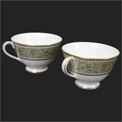 Royal Doulton English Renaissance pattern dinner service for six, including dinner plates, side plates, bowls, two covered dishes etc