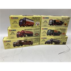 Corgi Classics - nine limited edition die-cast models in The Brewery Collection comprising 12401; 19601; 19702; 20901; 24301; 09801; 27901; 27701; and 16301; all boxed (9)