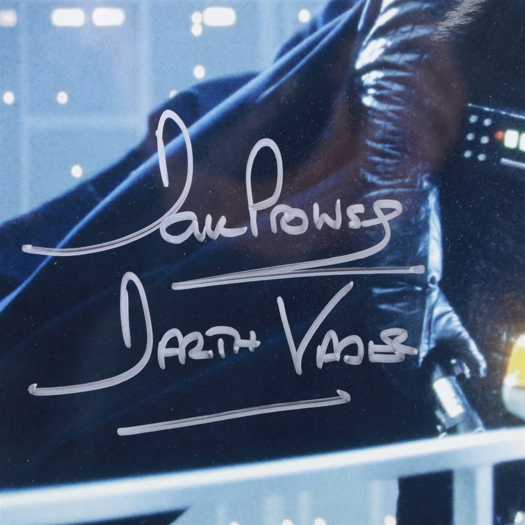 Star Wars autographed Darth Vader photograph | Autographs