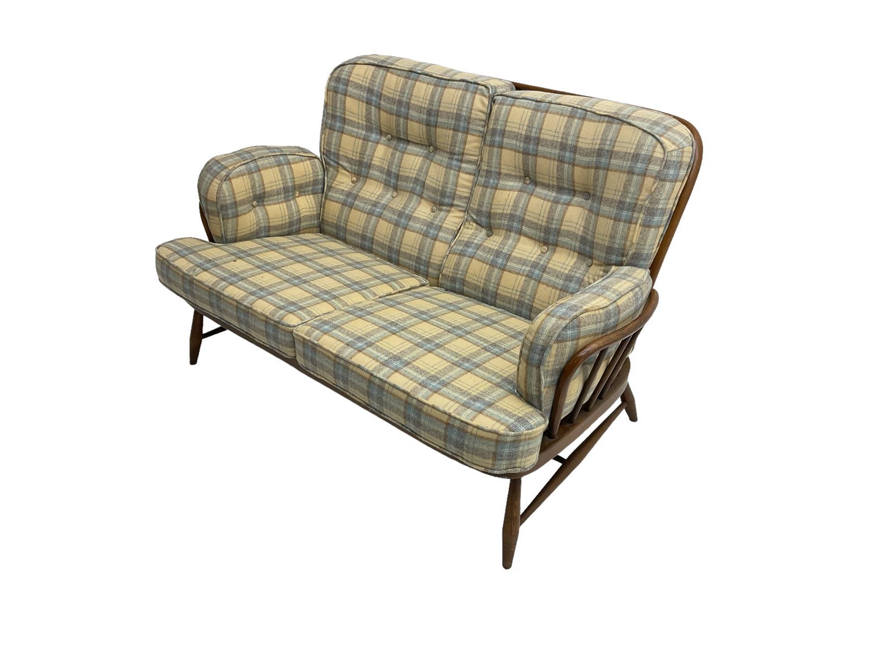 Ercol 'Jubilee' two seat sofa The Furnishings Sale Furniture