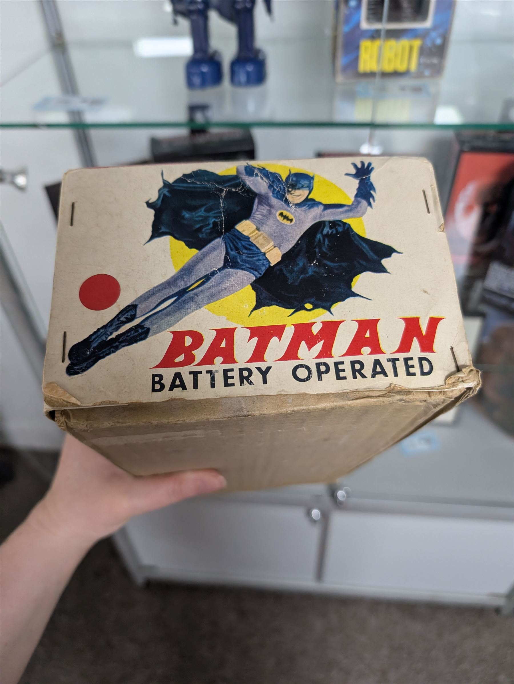  T.N Nomura Batman battery operated robot, boxed