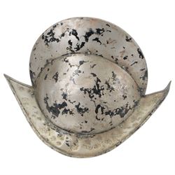 Reproduction 16th Century Spanish Conquistador Morion helmet, on stand 