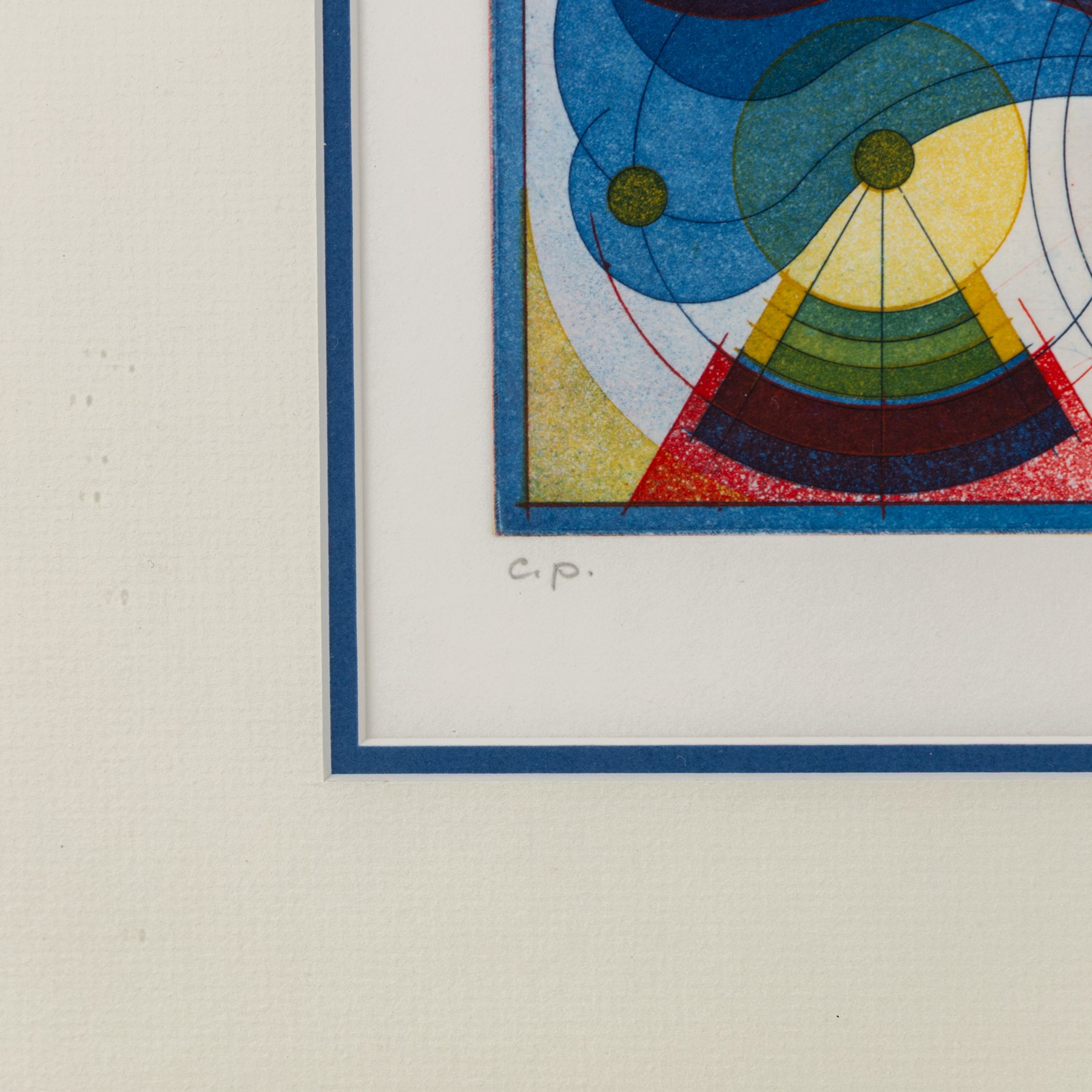 Hans-Joachim 'Jockel' Reisner (German 1938-2023): 'The Master' and 'Libra', two coloured etchings signed titled dated 2000 and 2001, one numbered 8/10 in pencil and stamped with blindstamp max 21.5cm x 15.5cm (2)
Notes: Reisner is best known for creating the Bradford City Fire Memorial in 1986. His style of printmaking is characterised by geometric lines and shapes, influenced by his degree in engineering.