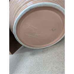 Collection of Susie Cooper ceramics, including jugs, vases and a teapot 