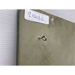 London & South Western Railway Company reproduction sign, upon a green ground, H51cm, W36cm