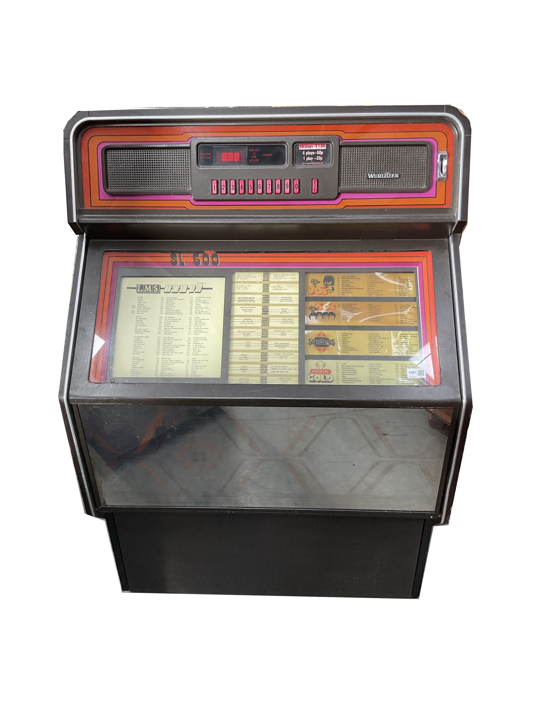 Wurlitzer SL600 jukebox 