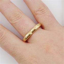 Links of London 18ct rose gold heart ring, Edinburgh 2011