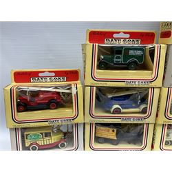 Fifty-two 1980's Days Gone/ Lledo die-cast models including Horse and Carts, all boxed (52)