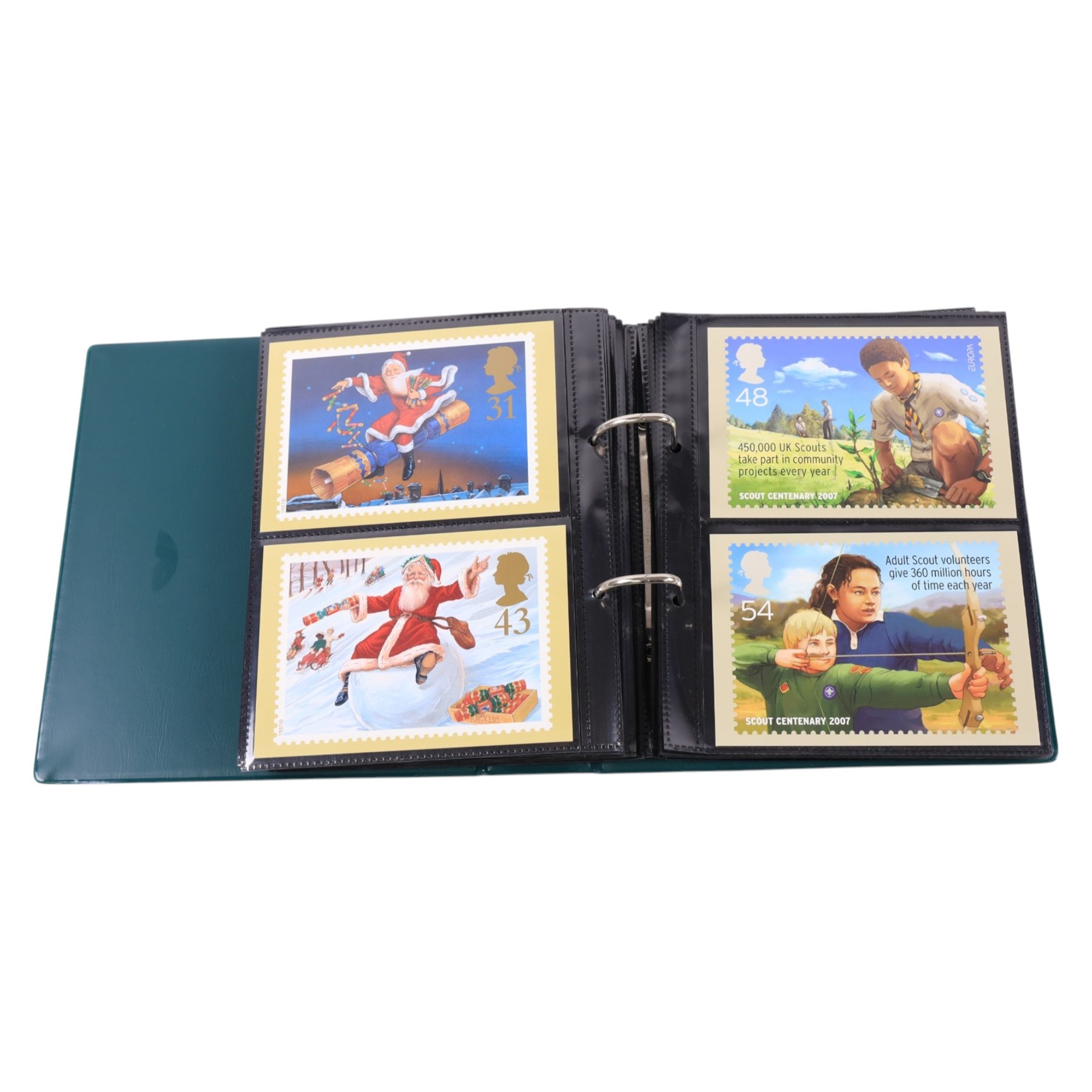 Great British and World stamps, first day covers, etc, in three boxes