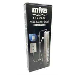Mira Decor Dual silver electric shower, in box