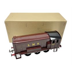 Ray Cooper '0' gauge - Directory Series LMS 0-6-0 diesel shunting locomotive No.7098; in plain brown box with RAC label and instructions