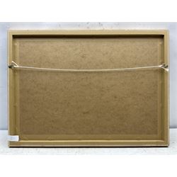 John Atkinson (Staithes Group 1863-1924): Horses in Stable Stalls, watercolour signed and dated '08, 27cm x 48cm