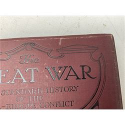 The Great War  by H W Wlison. 13 volumes. 1914-19;The Second Great War by Hammerton. 9 volumes; and The Second World War by Winston Churchill. 6 volumes.
