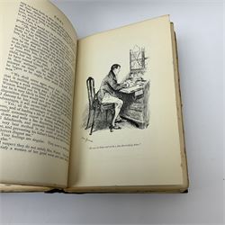 Emma by Jane Austen, book printed by Ballantyne, Hanson & Co, with an introduction by Joseph Jacobs and illustrations by Chris Hammond, dated '1898'
