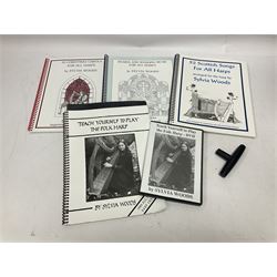 Contemporary 24 string Celtic or Irish Folk Harp with an Ash soundboard and 24 sharpening keys, with three music books, tutorial and DVD In a soft carrying case with tuning key 