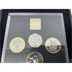 The Royal Mint United Kingdom 2020 proof coin set collector edition, cased with certificate