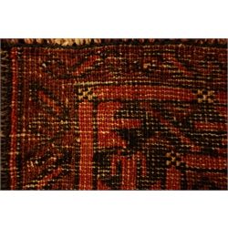  Old Baluchi red ground prayer rug, 144cm x 94cm  