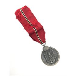 WW2 German Russian Winter Campaign medal with ribbon 1941/2