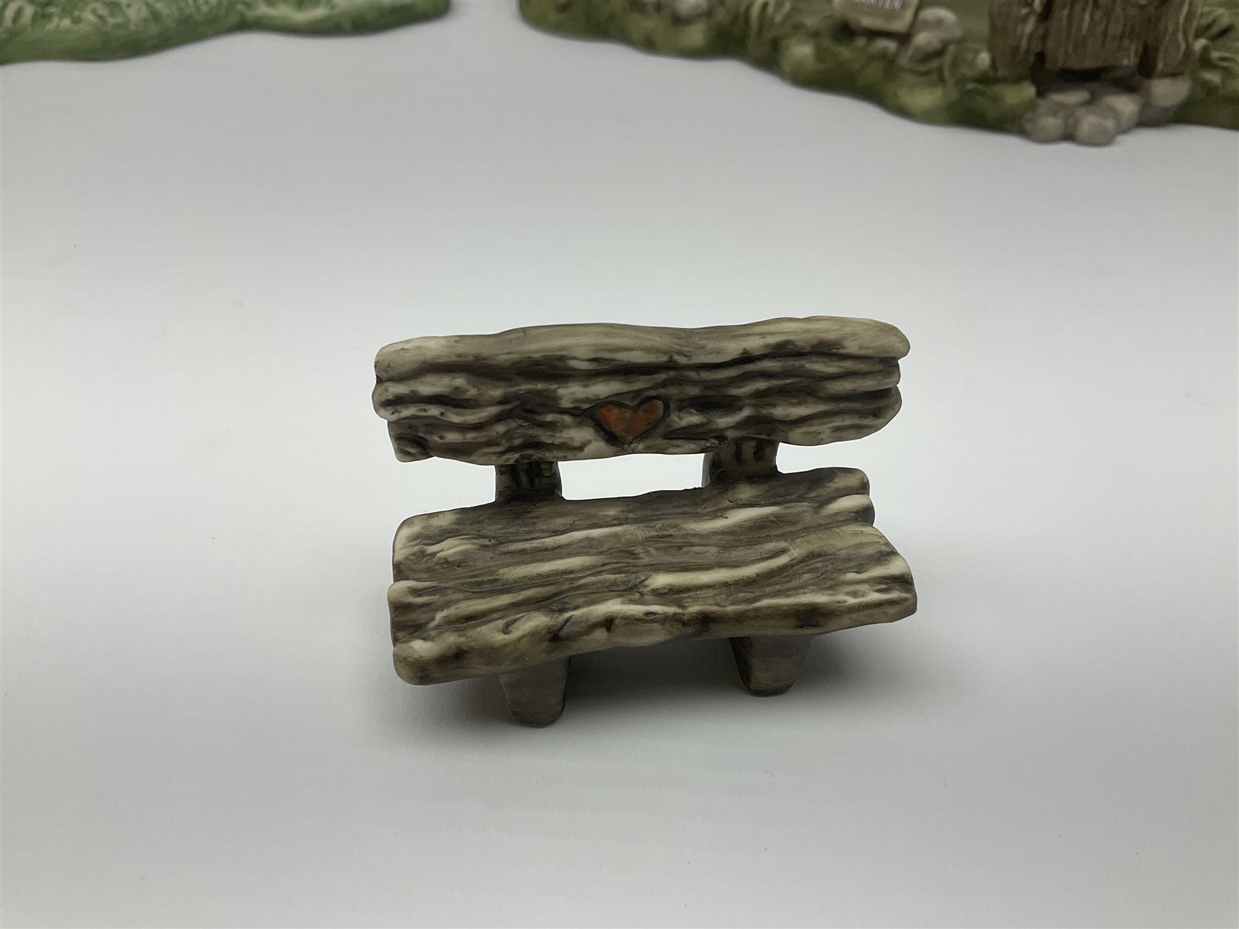 Collection Hummel figures by Goebel, together with three hummel landscapes, Hummel Quelle, Hummel Weiher and Hummel Garten