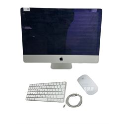 Apple iMac, 21.5'' screen, with keyboard and mouse, no operating system installed, 1tb hard drive, 8gb RAM - not in working order