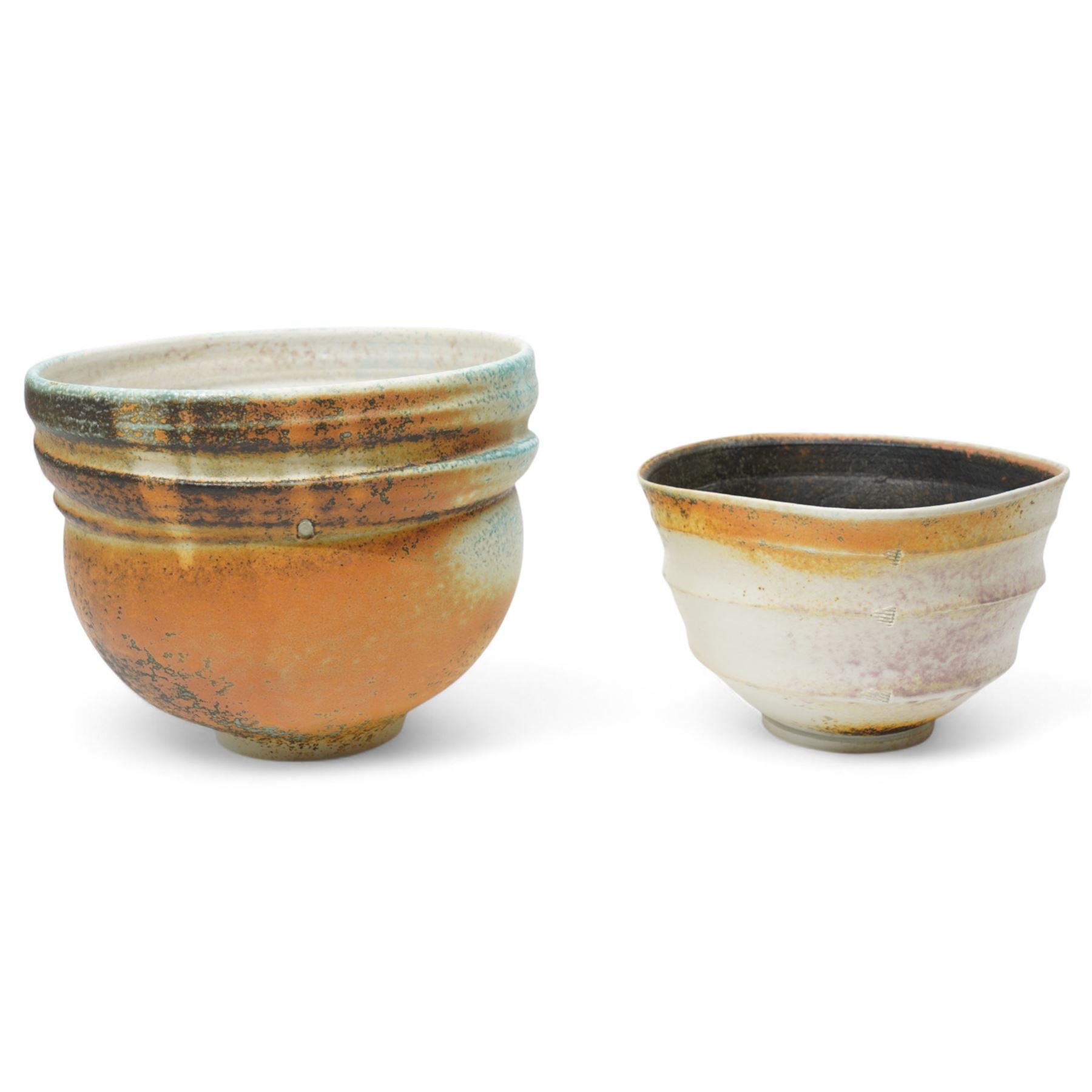 Jack Doherty (British 1948-) - two studio pottery bowls | Ceramics